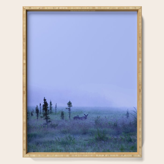 *At The End Of The Day* #society6 Serving Tray