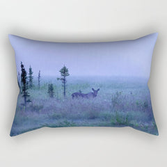 *At The End Of The Day* #society6 Rectangular Pillow