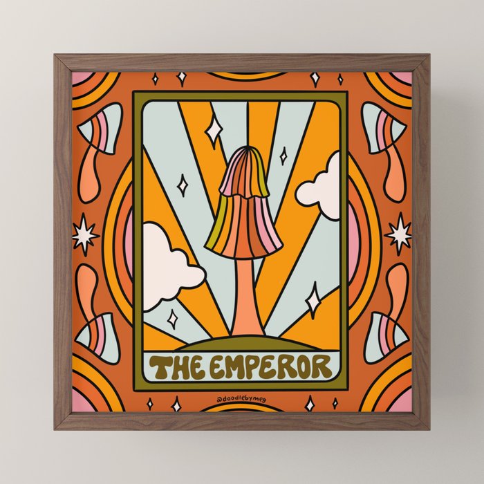 3. The Emperor Mushroom Mini Art Print