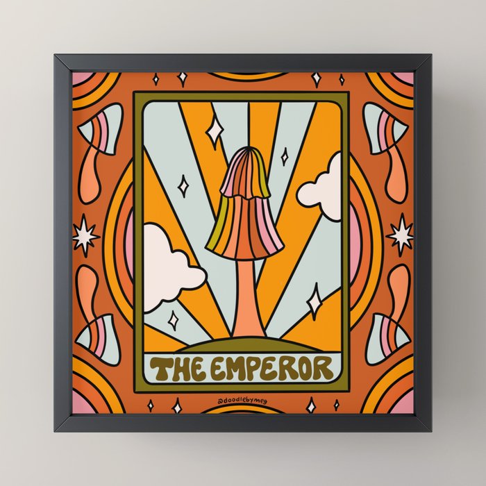 3. The Emperor Mushroom Mini Art Print
