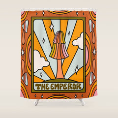 3. The Emperor Mushroom Shower Curtain