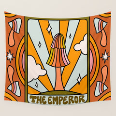 3. The Emperor Mushroom Wall Tapestry