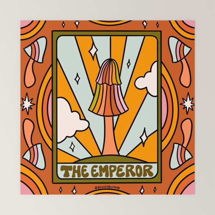 3. The Emperor Mushroom Mini Art Print