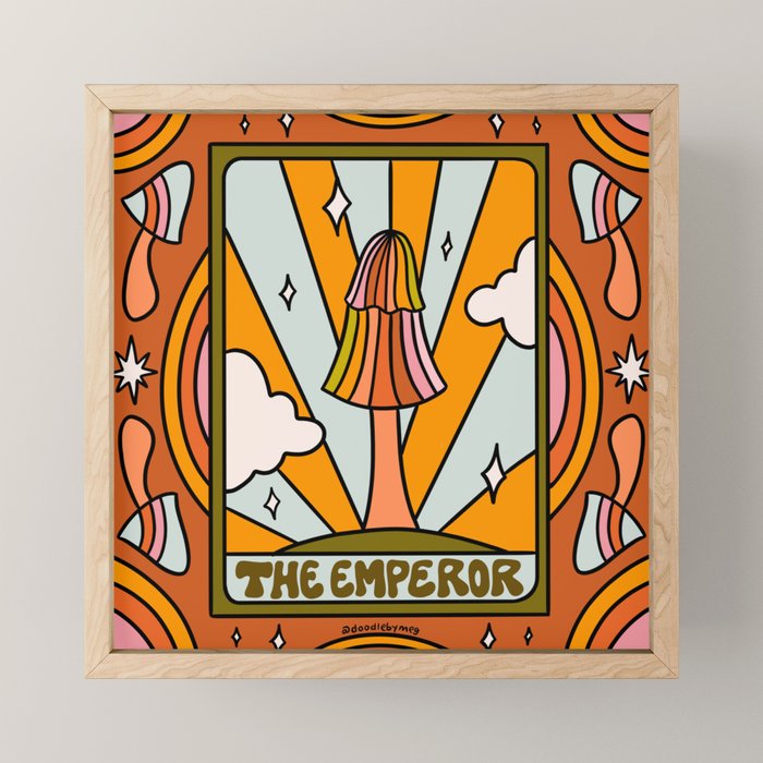 3. The Emperor Mushroom Mini Art Print