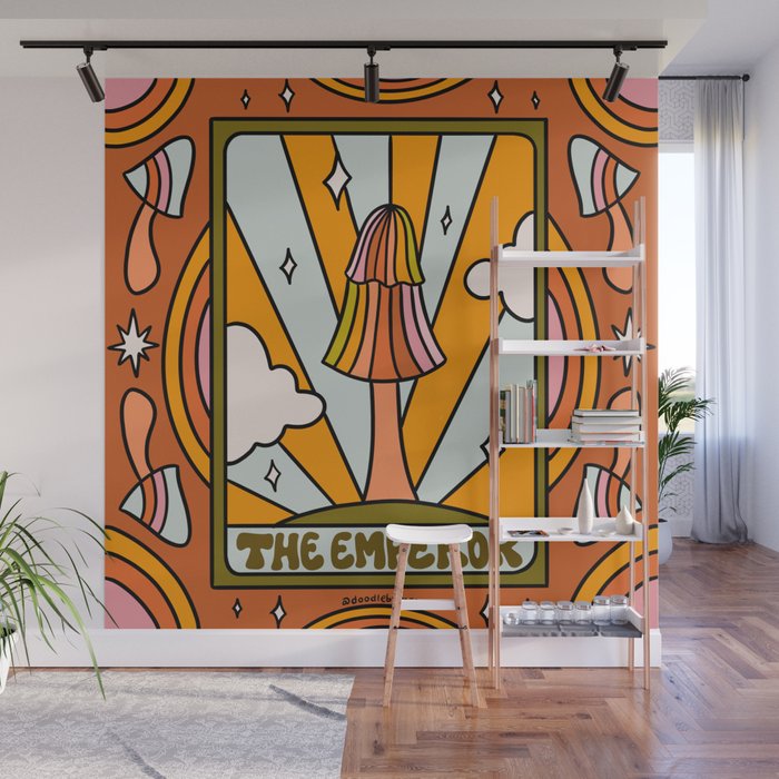 3. The Emperor Mushroom Wall Mural