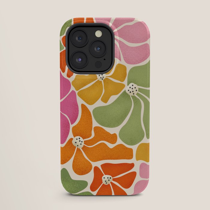 70's Florals iPhone Case