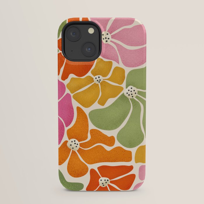 70's Florals iPhone Case