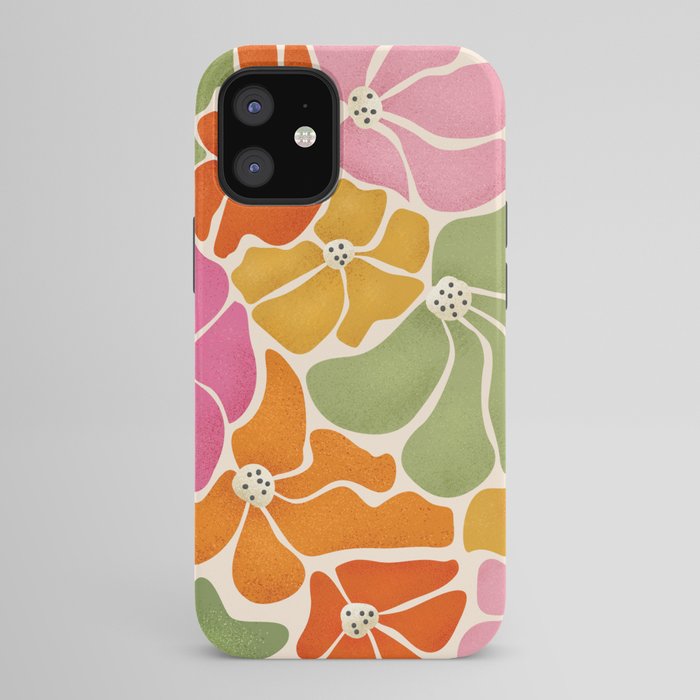 70's Florals iPhone Case