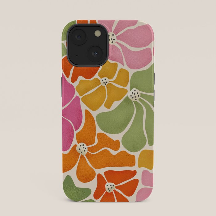 70's Florals iPhone Case