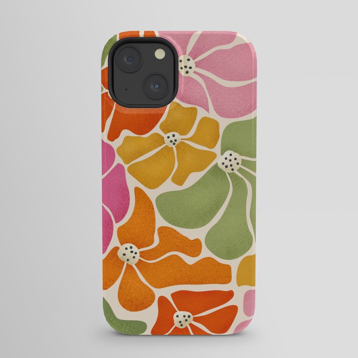 70's Florals iPhone Case