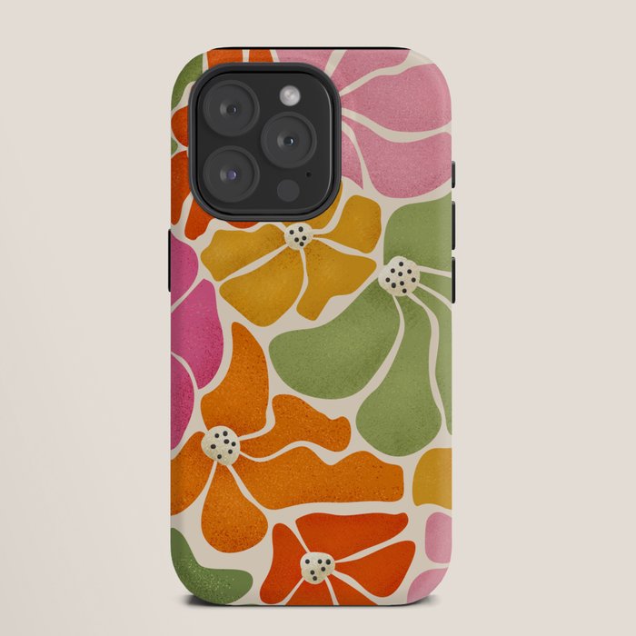 70's Florals iPhone Case