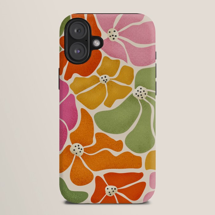 70's Florals iPhone Case