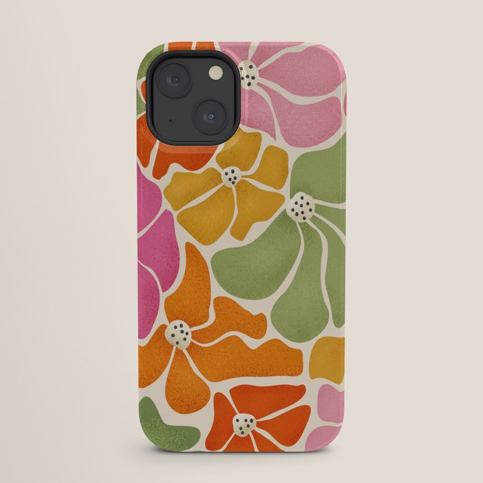 70's Florals iPhone Case