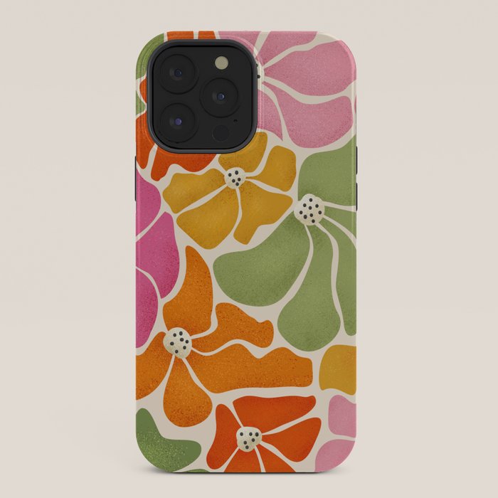 70's Florals iPhone Case