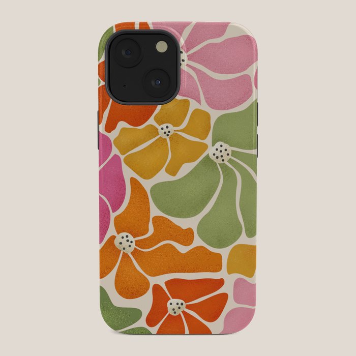 70's Florals iPhone Case