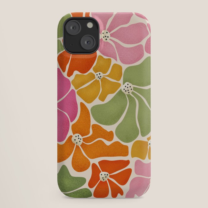 70's Florals iPhone Case