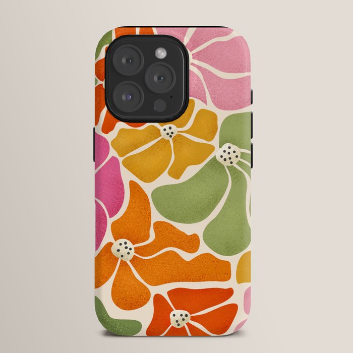 70's Florals iPhone Case