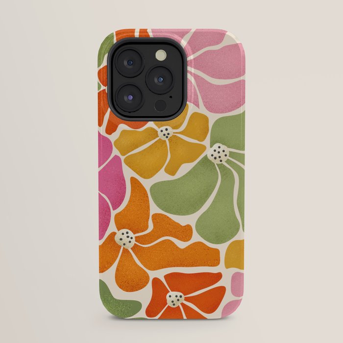 70's Florals iPhone Case