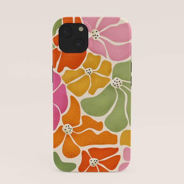 70's Florals iPhone Case