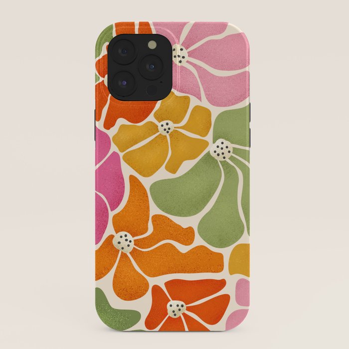 70's Florals iPhone Case
