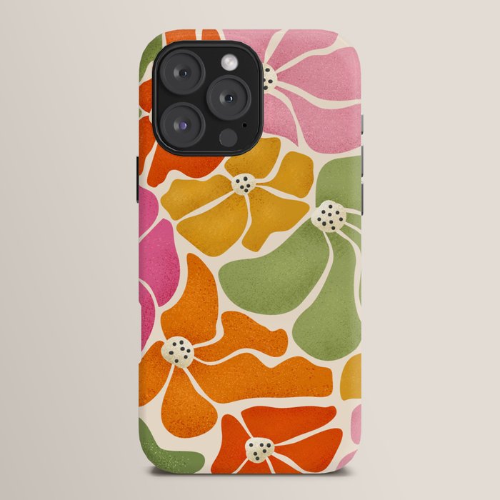 70's Florals iPhone Case
