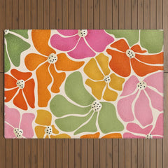 70's Florals Outdoor Rug