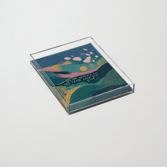 "You Are Worthy Of The Same Love You Give." Acrylic Tray