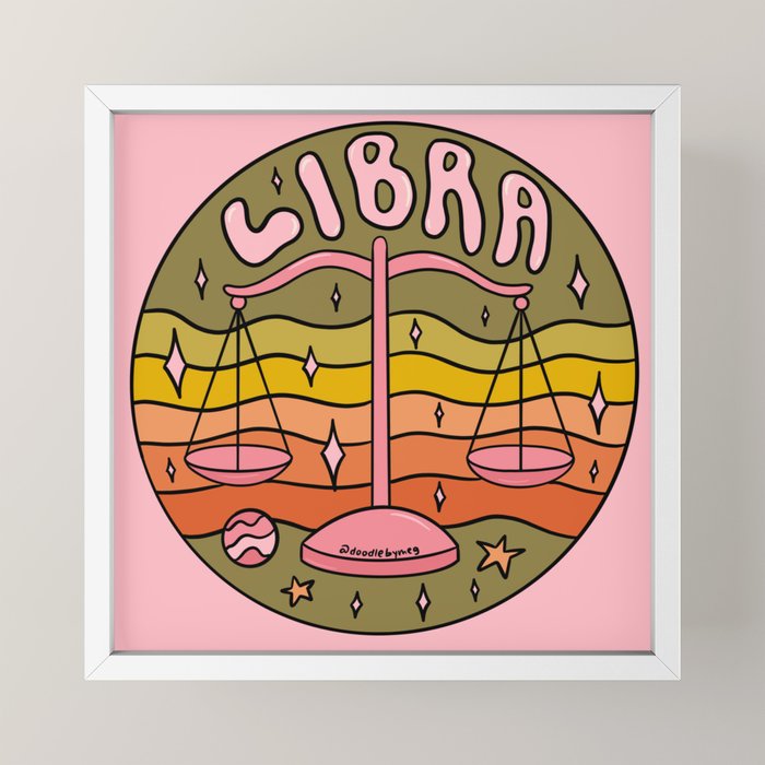 2020 Libra Mini Art Print