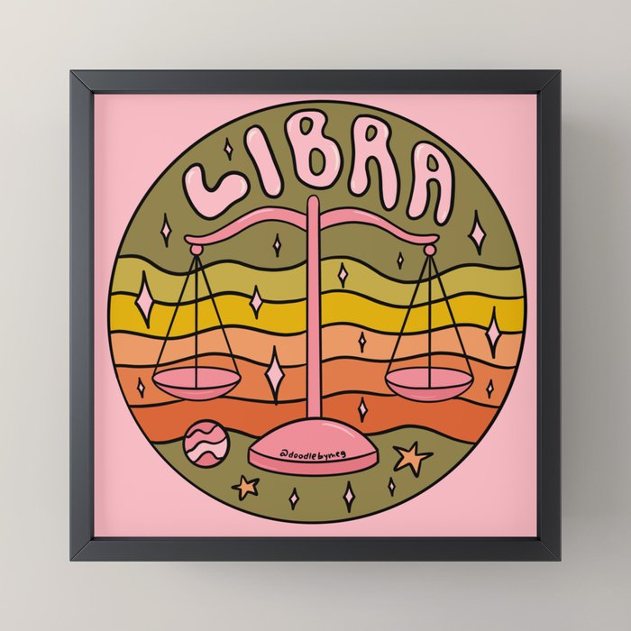 2020 Libra Mini Art Print