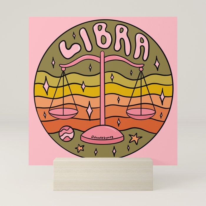 2020 Libra Mini Art Print