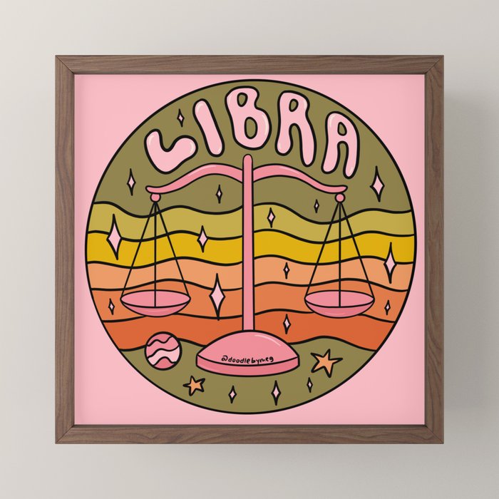 2020 Libra Mini Art Print