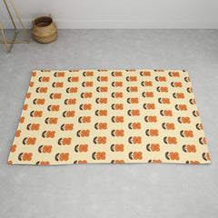 70s Flower Pattern #2 Rug