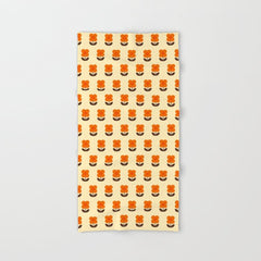 70s Flower Pattern #2 Bath Towel