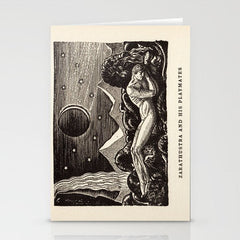 "Zarathustra and His Playmates" by Rockwell Kent (1919) Stationery Card
