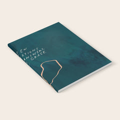 "In Between The Questions And The Answers, There Is Grace." Notebook