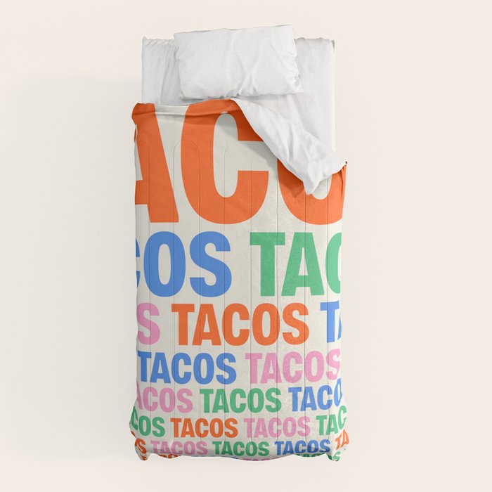 253 Tacos Comforter