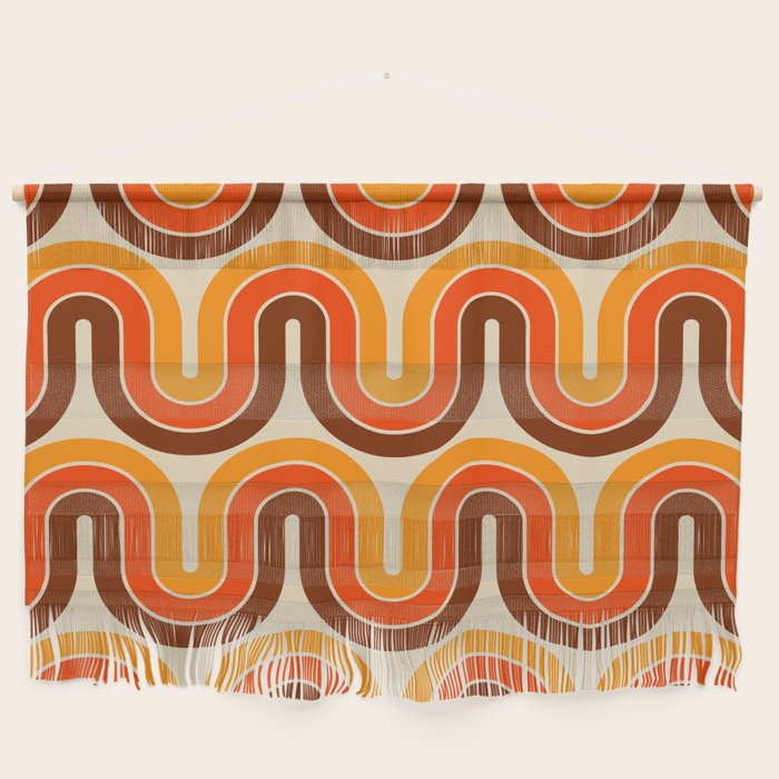 70s Retro Vintage Style 821 Autumn Wall Hanging