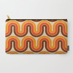 70s Retro Vintage Style 821 Autumn Carry All Pouch