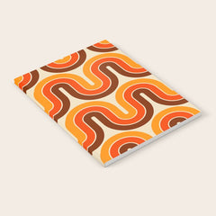 70s Retro Vintage Style 821 Autumn Notebook
