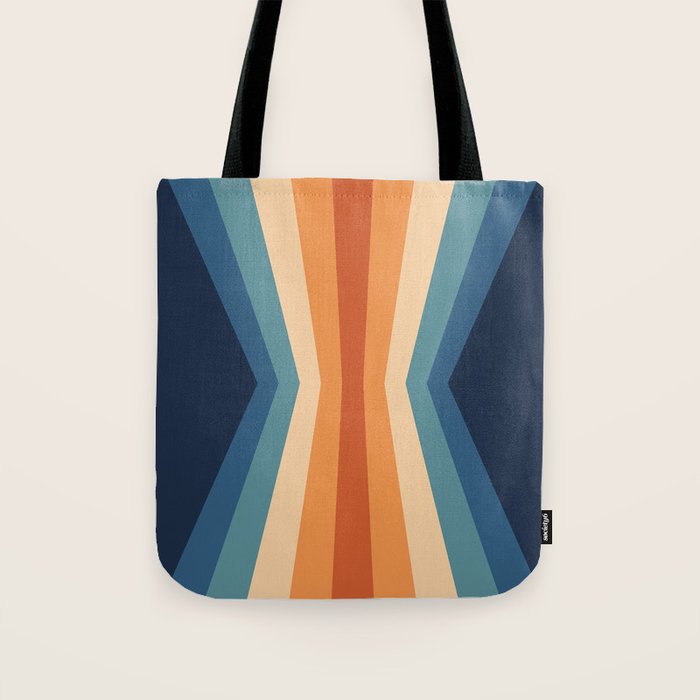 70's Retro Reflection Tote Bag