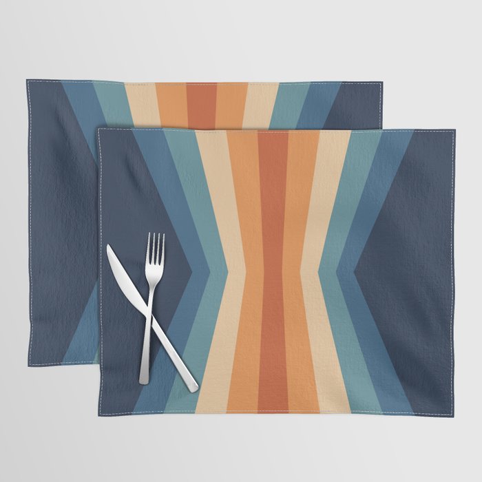 70's Retro Reflection Placemat