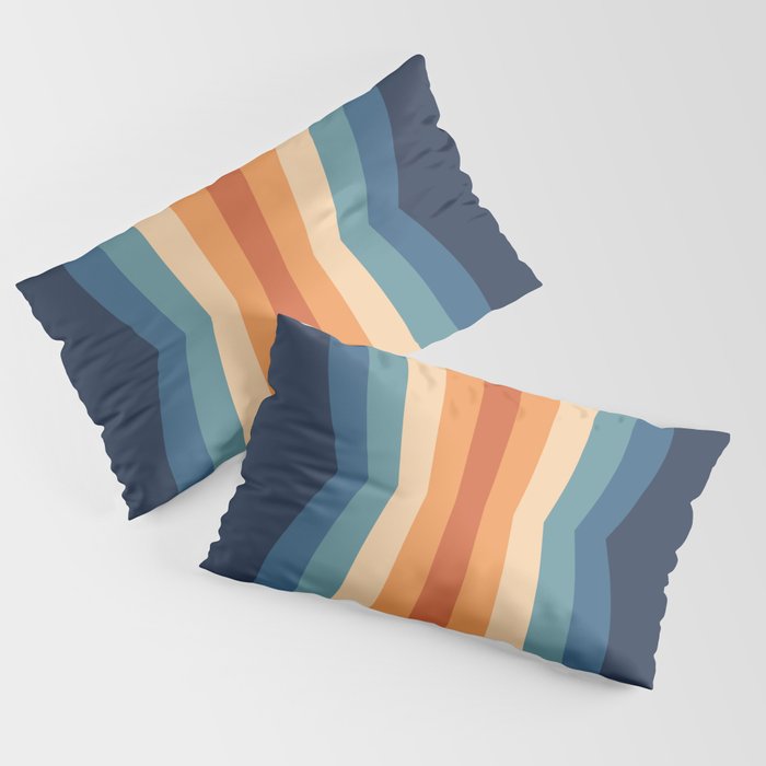 70's Retro Reflection Pillow Sham