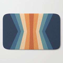 70's Retro Reflection Bath Mat