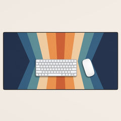 70's Retro Reflection Desk Mat