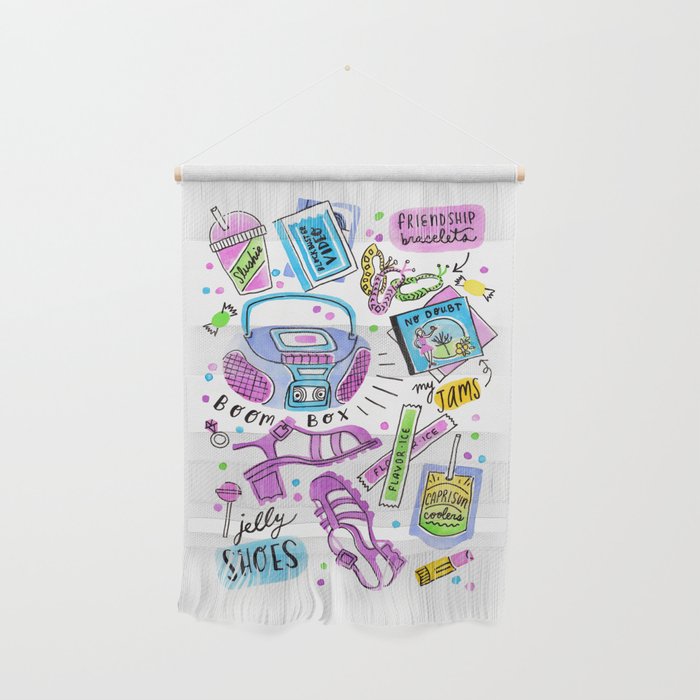 90s Summer  Wall Hanging