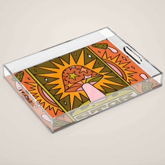 17. Star Mushroom Acrylic Tray