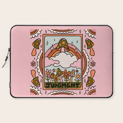 20. Judgment Tarot Mushroom Laptop Sleeve