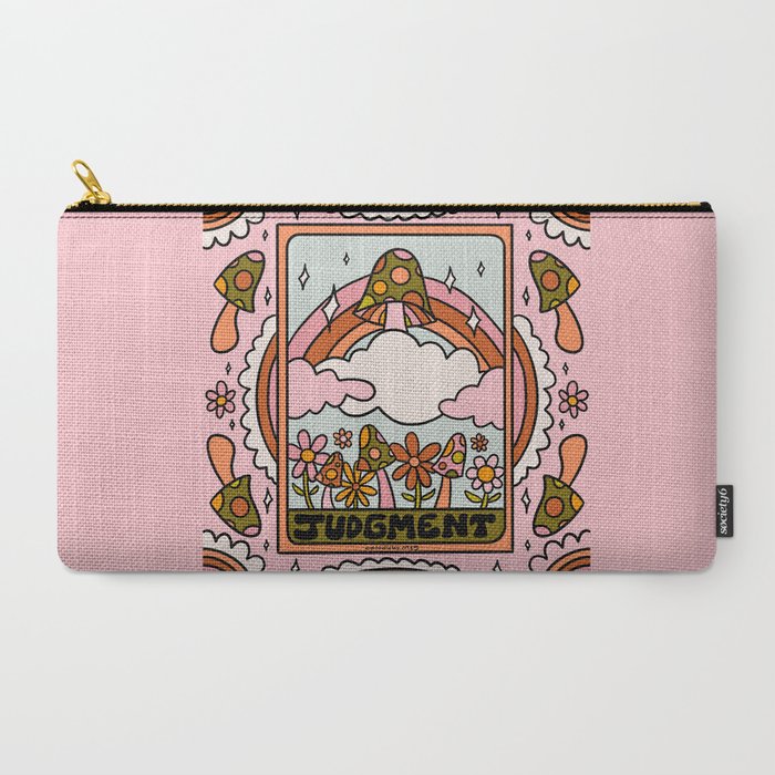 20. Judgment Tarot Mushroom Carry All Pouch