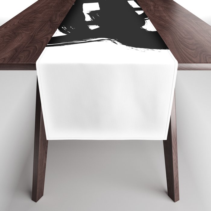 A Heavy Thought White Background Table Runner