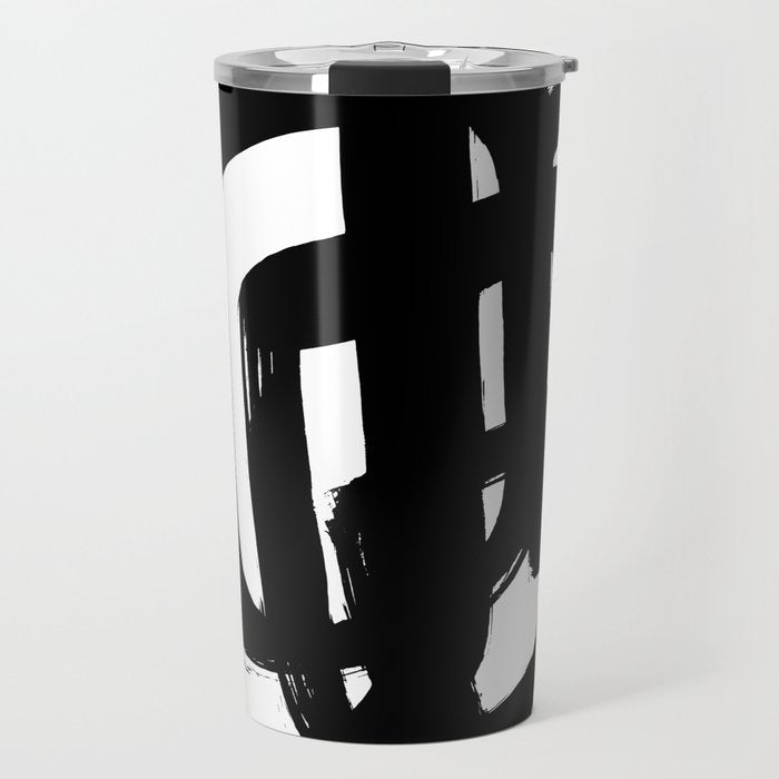 A Heavy Thought White Background Travel Mug